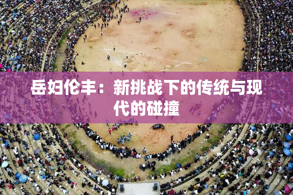 岳妇伦丰：新挑战下的传统与现代的碰撞