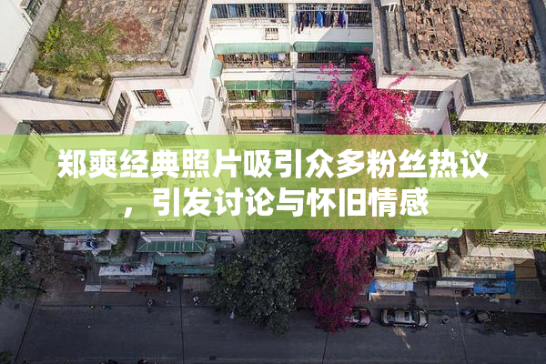 郑爽经典照片吸引众多粉丝热议，引发讨论与怀旧情感