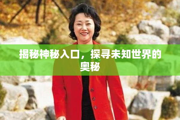 揭秘神秘入口，探寻未知世界的奥秘