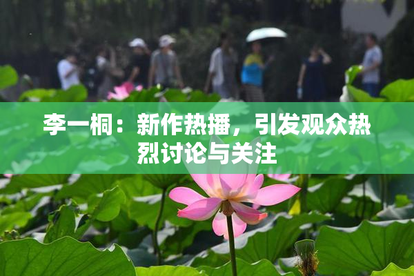 李一桐：新作热播，引发观众热烈讨论与关注