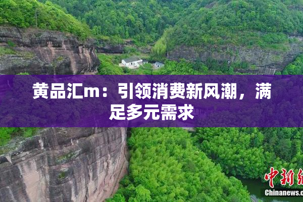黄品汇m：引领消费新风潮，满足多元需求