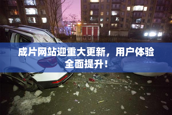 成片网站迎重大更新，用户体验全面提升！