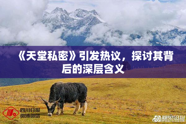 《天堂私密》引发热议，探讨其背后的深层含义