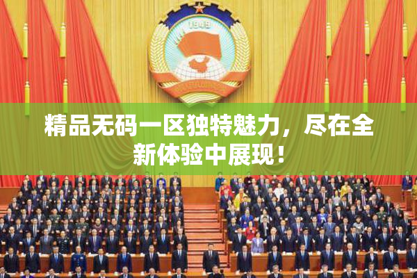 精品无码一区独特魅力，尽在全新体验中展现！