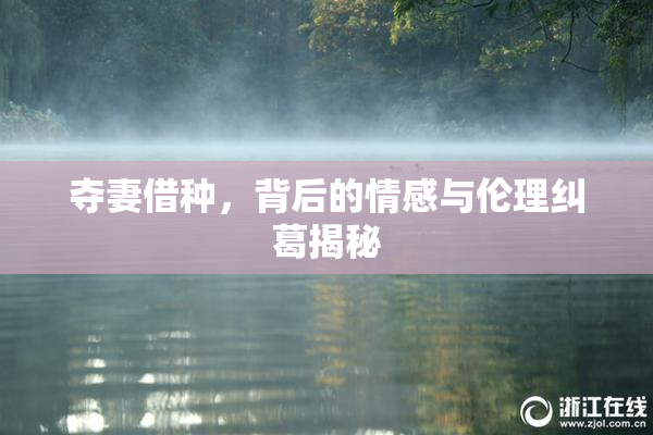 夺妻借种，背后的情感与伦理纠葛揭秘
