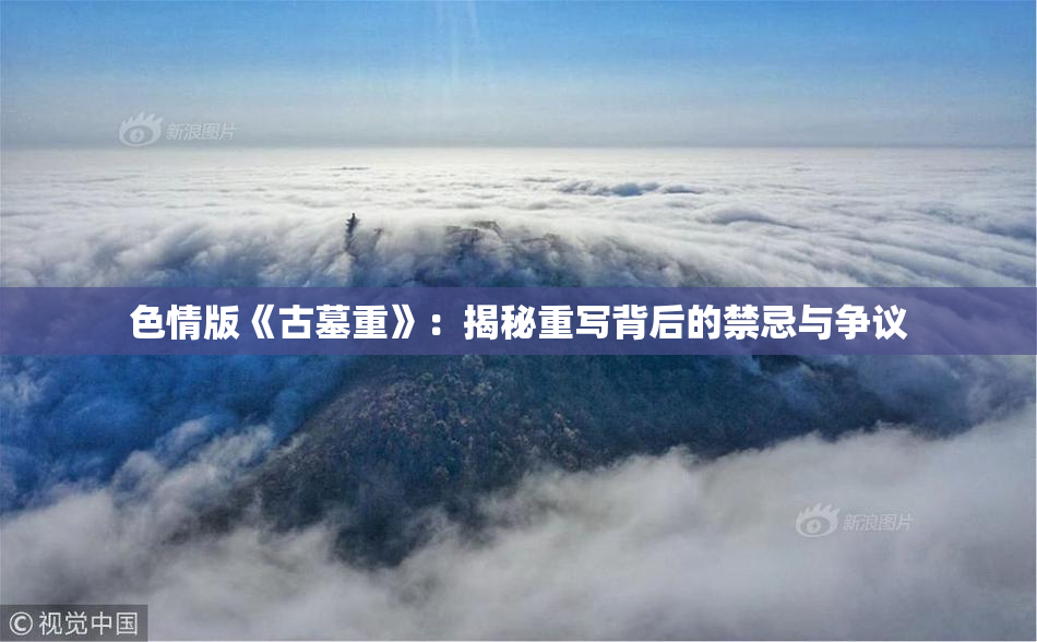 色情版《古墓重》：揭秘重写背后的禁忌与争议