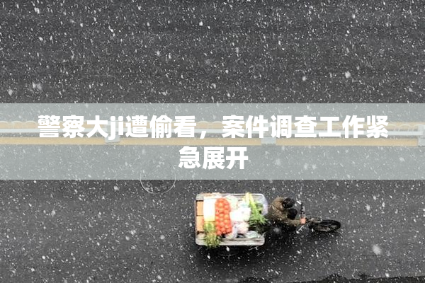 警察大ji遭偷看，案件调查工作紧急展开