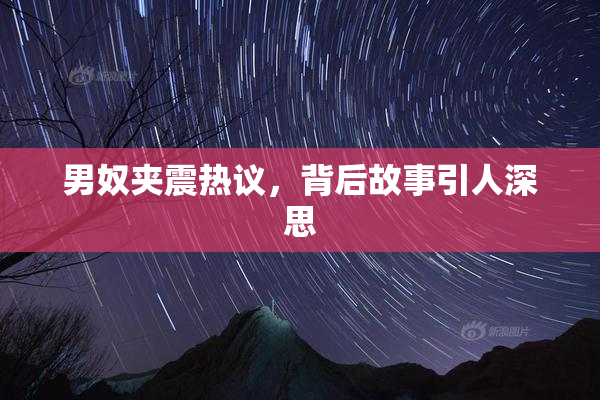 男奴夹震热议，背后故事引人深思