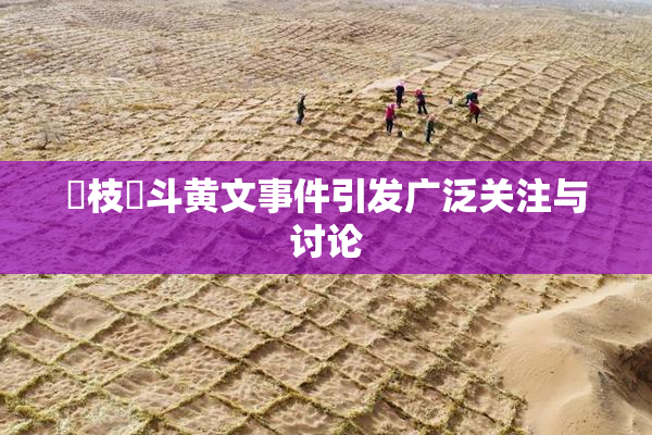 狛枝凪斗黄文事件引发广泛关注与讨论