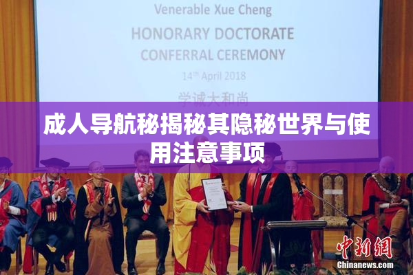 成人导航秘揭秘其隐秘世界与使用注意事项
