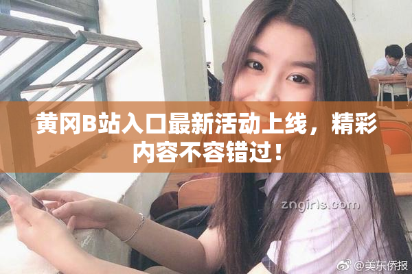 黄冈B站入口最新活动上线，精彩内容不容错过！