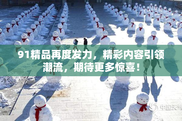 91精品再度发力，精彩内容引领潮流，期待更多惊喜！