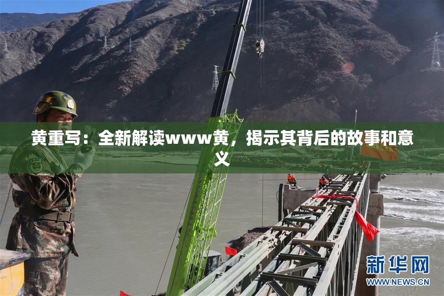 黄重写：全新解读www黄，揭示其背后的故事和意义