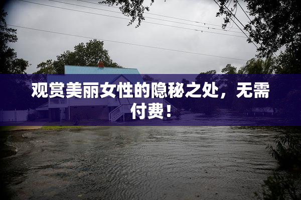 观赏美丽女性的隐秘之处，无需付费！