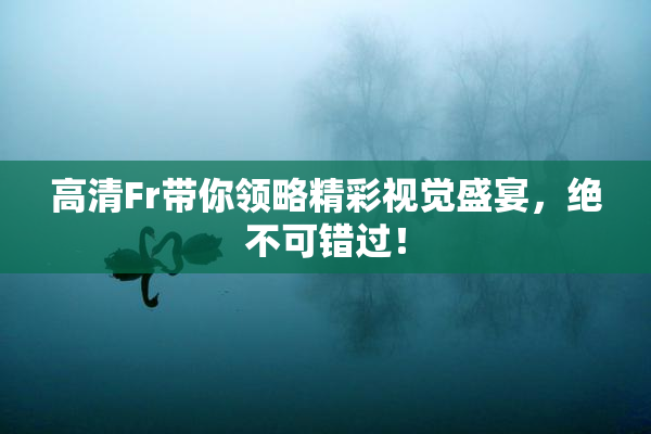 高清Fr带你领略精彩视觉盛宴，绝不可错过！
