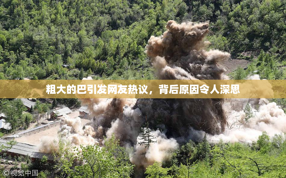 粗大的巴引发网友热议，背后原因令人深思