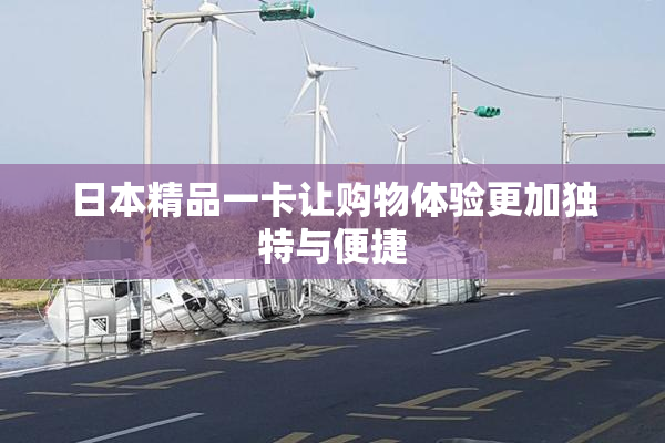 日本精品一卡让购物体验更加独特与便捷