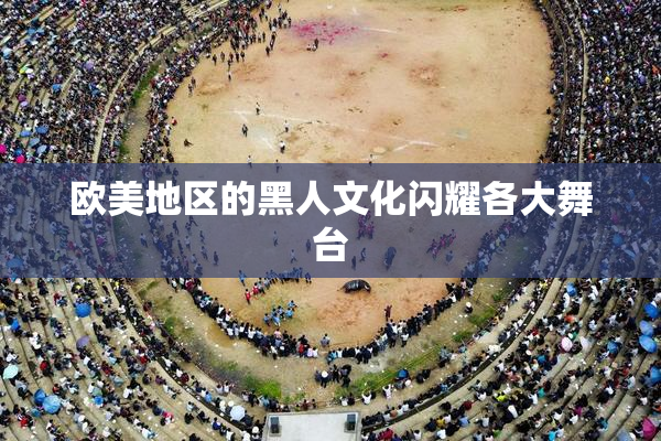 欧美地区的黑人文化闪耀各大舞台