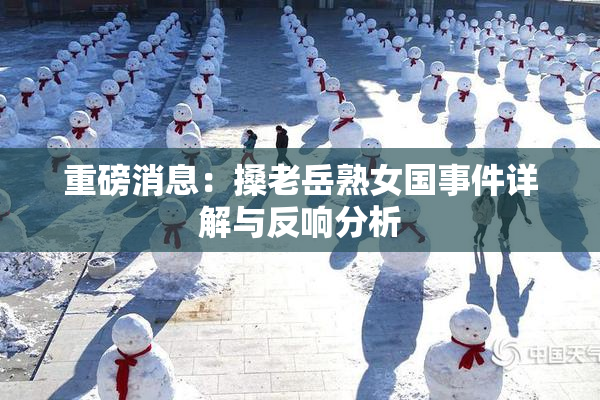 重磅消息：搡老岳熟女国事件详解与反响分析