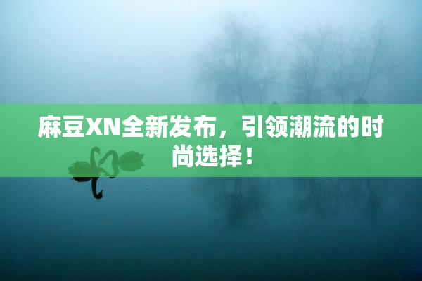 麻豆XN全新发布，引领潮流的时尚选择！
