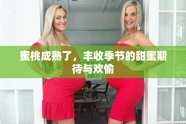 蜜桃成熟了，丰收季节的甜蜜期待与欢愉