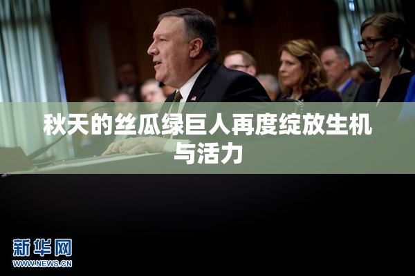 秋天的丝瓜绿巨人再度绽放生机与活力