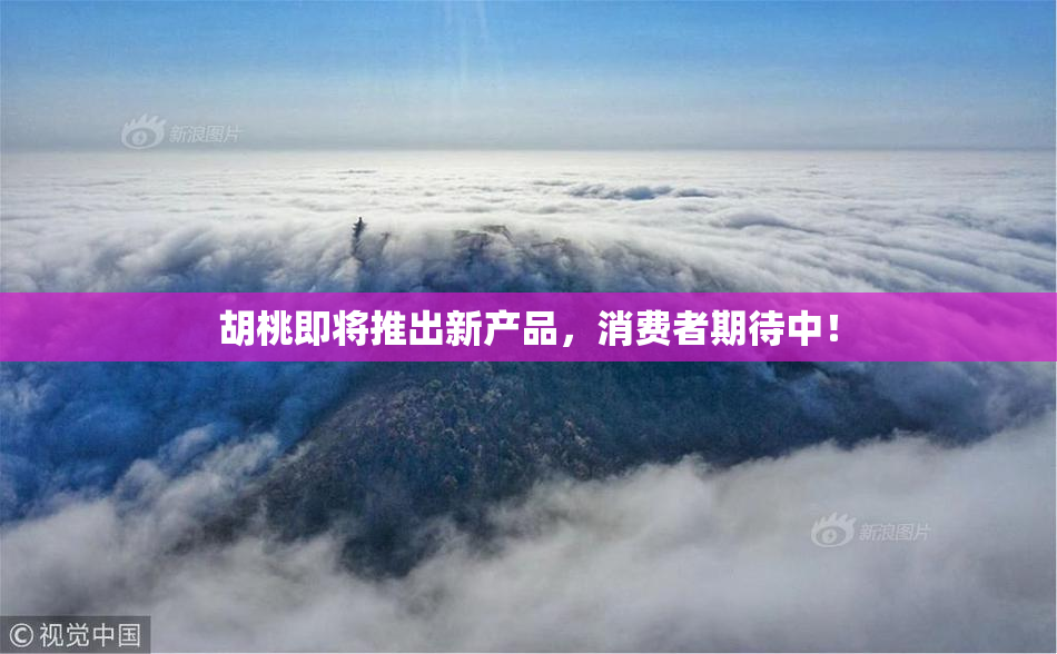 胡桃即将推出新产品，消费者期待中！