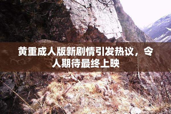 黄重成人版新剧情引发热议，令人期待最终上映