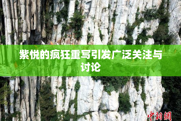 紫悦的疯狂重写引发广泛关注与讨论