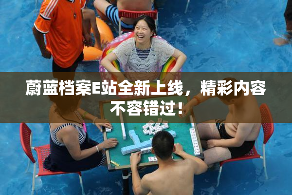 蔚蓝档案E站全新上线，精彩内容不容错过！