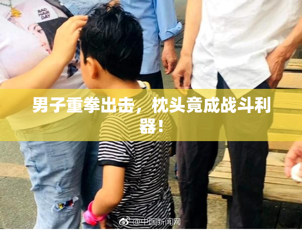 男子重拳出击，枕头竟成战斗利器！