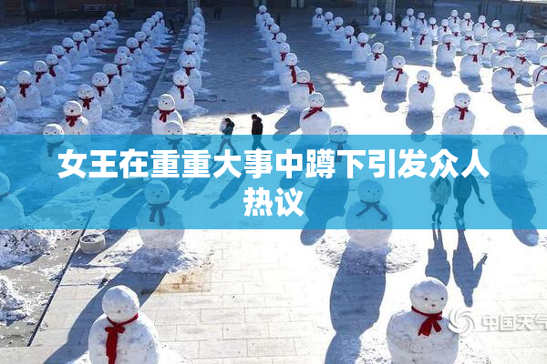 女王在重重大事中蹲下引发众人热议