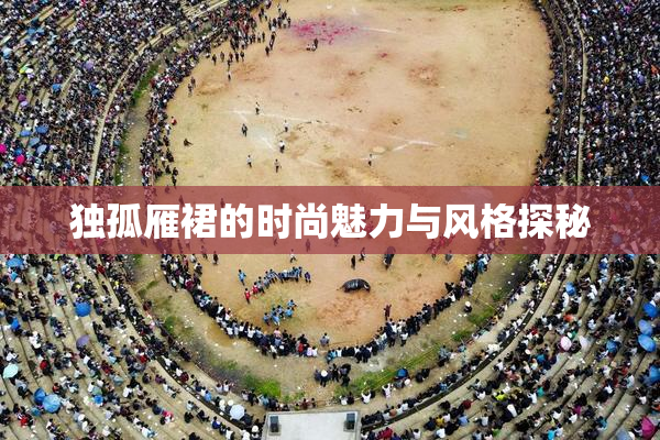 独孤雁裙的时尚魅力与风格探秘