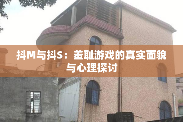抖M与抖S：羞耻游戏的真实面貌与心理探讨
