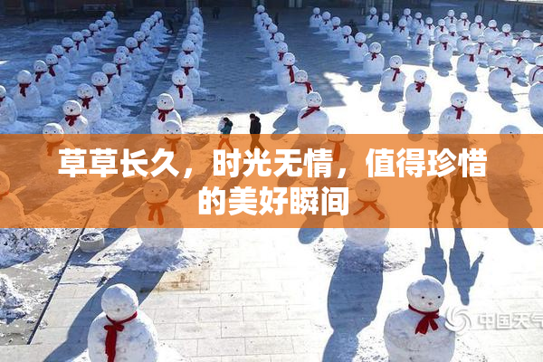 草草长久，时光无情，值得珍惜的美好瞬间