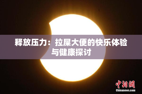 释放压力：拉屎大便的快乐体验与健康探讨