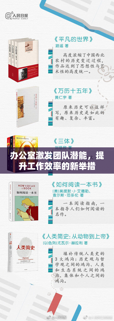 办公室激发团队潜能，提升工作效率的新举措