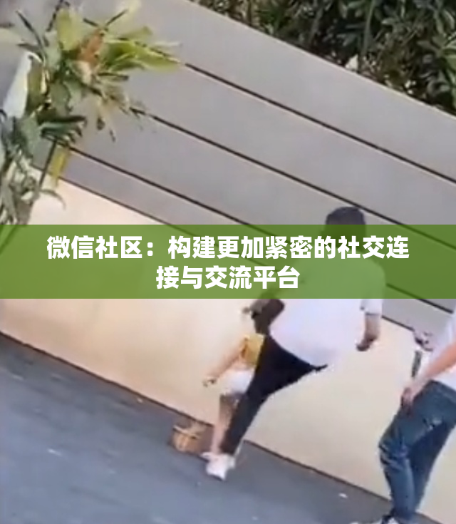 微信社区：构建更加紧密的社交连接与交流平台