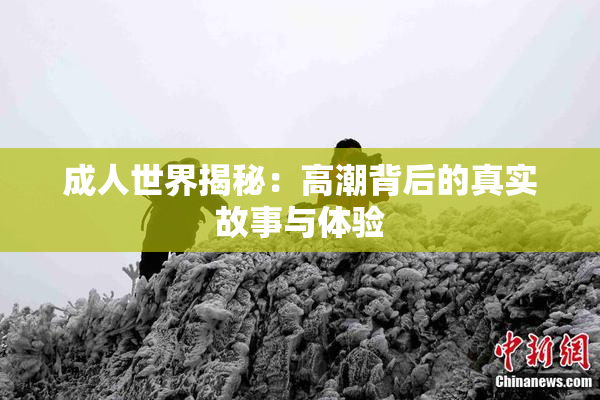 成人世界揭秘：高潮背后的真实故事与体验