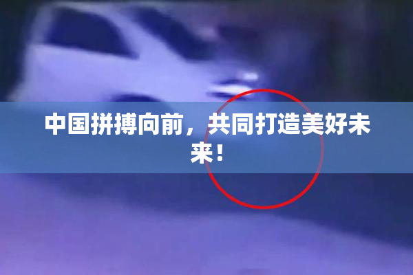 中国拼搏向前，共同打造美好未来！