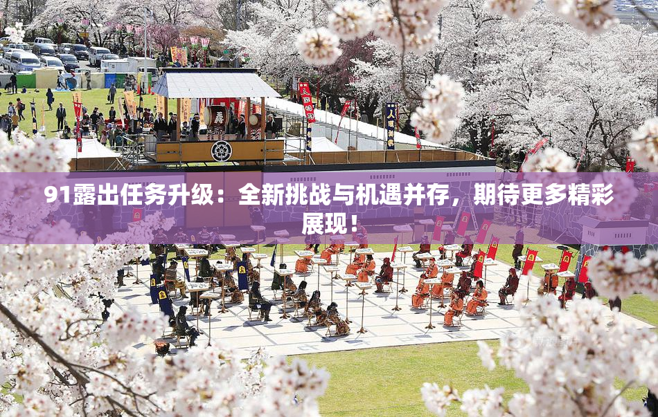 91露出任务升级：全新挑战与机遇并存，期待更多精彩展现！